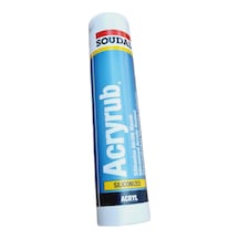Soudal Silikonize Mastik 500 Gr .gri 2 Adet Gri