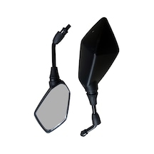 Bajaj Ns 200 Uyumlu 10 Mm Universal Motosiklet Aynası Şık Ve Dayanıklı Yan Ayna Sağ-sol Set Bajaj Ns 200 Uyumlu 10 Mm Universal Motosiklet Aynası Şık Ve Dayanıklı Yan Ayna Sağ-sol Set