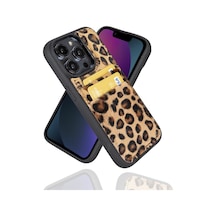 Bouletta Apple İphone 14 Pro Uyumlu Deri Arka Kapak Fxcp Le01n
