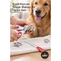 1 Adet Evcil Hayvan Tırnak Makası Ve Törpü Seti