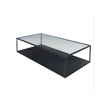 Dora2 Siyah Metal Orta Sehpa