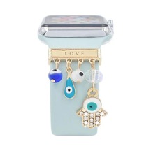 Apple Uyumlu Watch    Saat Kordon Aksesuarı Charm Set Tüm Seri Kordonlara   Kordon Süsü