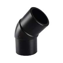 Mey İthalat Tega Hdpe Spigot Açık Dirsek 125 Mm 45 Derece