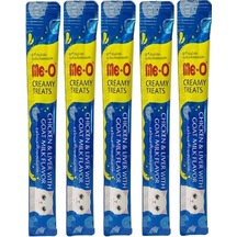 Me-O Tavuklu Ciğerli ve Keçi Sütlü Kedi Ödül Maması 5 x 15 G