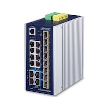 Planet PL-IGS-6325-8T8S4X Endüstriyel Yönetilebilir Ethernet Switch