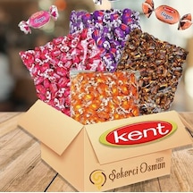 Kent Elegan 4'lü Avantajlı Koli Çikolata - Portakal - Vişne - Çilek 4 KG