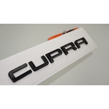 Seat Leon Cupra Bagaj Parlak Siyah Abs 3M 3D Yazı Logo Amblem