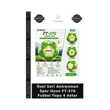 Özel Seri Antrenman Spor Oyun Ft-370 Futbol Topu 4 Astar Çok Renkli