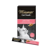 Miamor Cream Somonlu Yetişkin Kedi Ödülü 6 x 15 G