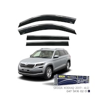 Niken Skoda Kodiaq 2017 Kromlu Cam Rüzgarlığı 4'lü - Ekolmaks
