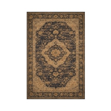 Kartela Halı Novi Halı Jüt Taban Dokuma Halı Antrasit - 120 X 180 Cm