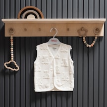 Tiffany Baby Big Bear Theme Yelek 36005 Ekru