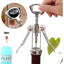 Ambition 1 Adet Paslanmaz Steelwine Tirbuşon Şarap Açacağı Çok A Gümüş