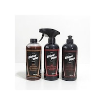 Shine Wax Ppf Şampuan & Jant Temizleyici & Lastik Parlatıcı Sprey 500 Ml 3'lü Set