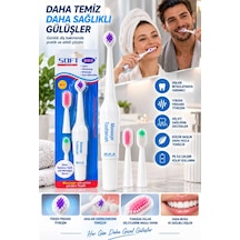 Diş Aralarını Temizlemeye Yardımcı Titreşimli Diş Fırçası
