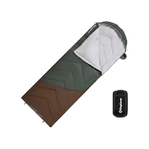 Radar 250 Deluxe -3 C Uyku Tulumu Green & Brown Açık Gri