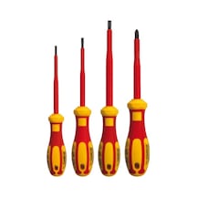 4 Pc.c-plus 1000v Tornavida Tk.-düz/pz