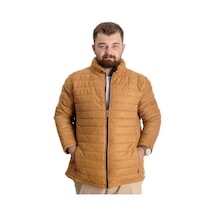 Mode Xl Büyük Beden Erkek Mont Süet 23625 Sarı 001