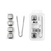 5pcs 4 Küp - Maşa Küp Şekli Metal Buzluk 5616 Diğer