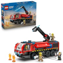 LEGO® City Havaalanı İtfaiye Kamyonu 60499 - 7 Yaş ve Üzeri Çocuklar İçin Acil Durum Aracı İçeren Oyuncak Yapım Seti (691 Parça)