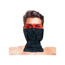 Baf Bandana Çoklu Kafatası Siyah Maske