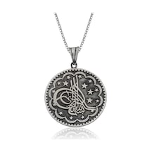 Gümüş Tuğra Kolye (510786705)