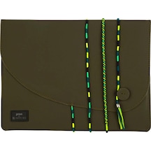 Mmu165 By Happy-nes Yeşil Laptop Sleeve Jay Jay Siyah