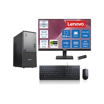 Lenovo ThinkCentre Neo 50T Gen 6 13BD007UTR2425F29 Ultra 5 225 80 GB 2 TB SSD GT730 23.8" Free Dos Masaüstü Bilgisayar + USB Bellek
