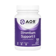 Advanced Orthomolecular Research Aor, Strontium Support Iı, 341 Mg, 120 Capsules