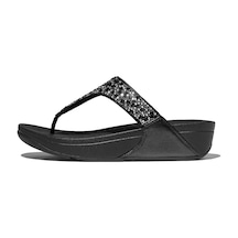 Roncato 090 All Black Terlik Kadın Diğer Je3-090 Fitflop Lulu Crystal-mix Toe-post All Black Siyah