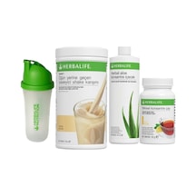 Herbalife Başlangıç Seti 1 Ad. Vanilya Shake 1 Ad. Aloevera 1 Ad. Limonlu Çay 50 Gr 1 Ad. Shaker