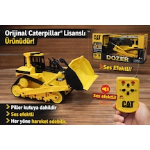 Uzaktan Kumandalı Caterpıllar Dozer D11 Sarı - Siyah