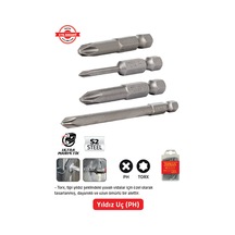 Yuvarlak Bits Uç Ph 1x50 Mm 30 Adet