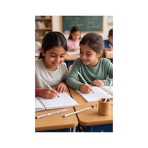 Best Friend Kurşun Kalem 8 Adet Fatih Yuvarlak Gövdeli Siyah Kurşun Kalem Yumuşak Yazım Kolay Tutuş Kaliteli Okul Sınıf Çok Renkli