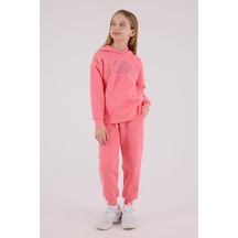 Rolypoly Kız Çocuk Pembe Eşofman Takımı Rp3691-c-v1 Pembe