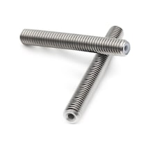 Koodmax 2adet 3d Yazıcı M6 Boğaz Ptfe Boru Paslanmaz Çelik Mk8 Besleme Tüpü Memesi Boğazı 50x6mm