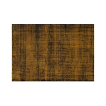 El Dokuması Vintage Yün-pamuk Kahve Halı 35208 150 X 216 Cm Kahverengi