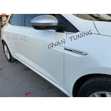 Megane 4 Çamurluk Çıtası Krom 2016-2020