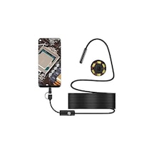 Vtn-05 Endoskop Yılan Kamera 5 Metre Android Uyumlu Su Geçirmez