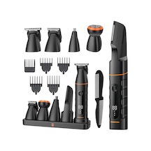 Erkekler İçin 5'i 1 Arada Tıraş Makinesi, Şarj İstasyonlu Maxgroom Erkek Vücut Tıraş Makinesi, Özel Bölge, Sakal, Vücut, Ipx6 Su Geçirmez Erkek Elektrikli Tıraş Makinesi, Led Ekranlı, 120 Dakika Pil Diğer