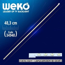Everlıght Lbm216m1004-b-3 Hf - 48.3 Cm 40 Ledli - Wk-770 Tv Led Bar Tvnizi Açıp İçindeki Led Barla Birebir Aynısı Olduğunu Görmeden Almayınız. Sonrasında İade Almamaktayız.