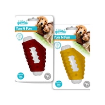 Pawise Yum N Fun 11 CM Tavuk Aromalı Köpek Çiğneme Oyuncağı Çok Renkli