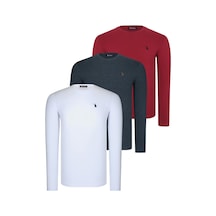 Üçlü Set T8588 Dewberry Yuvarlak Yaka Erkek Sweatshırt-beyaz-antrasit-bordo Beyaz-antrasit-bordo Üçlü Set T8588 Dewberry Yuvarlak Yaka Erkek Sweatshırt-beyaz-antrasit-bordo Beyaz-antrasit-bordo