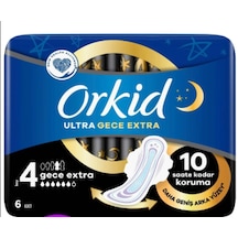 Orkid Ped Ultra Tekli Gece Extra 6'lı