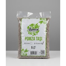 8-16 Mm Ponza Taşı 5 Litre Tarım Pomzası Volkanik Ponza Taşı 5 Lt