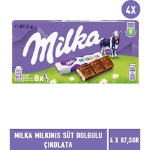 Milka Milkinis Süt Dolgulu Çikolata 4 x 87.5 G
