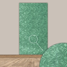 Tink 3d Kendinden Yapışkanlı Akustik Keçe Panel Modern Desenli 52x98 Cm 2 Adet 1 M² Yeşil