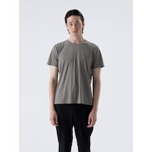 Isaora Sentıent Tee Erkek Dark Grey Tshırt Isr9012-ss26-dark Grey Gri