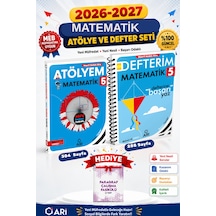 Arı Yayıncılık 5. Sınıf Matematik Atölye + Matematik Defter Set Güncel Müfredat