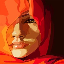 Hakikat Güzeli Sayılarla Boyama Seti - Çerçeveli, 40x50cm